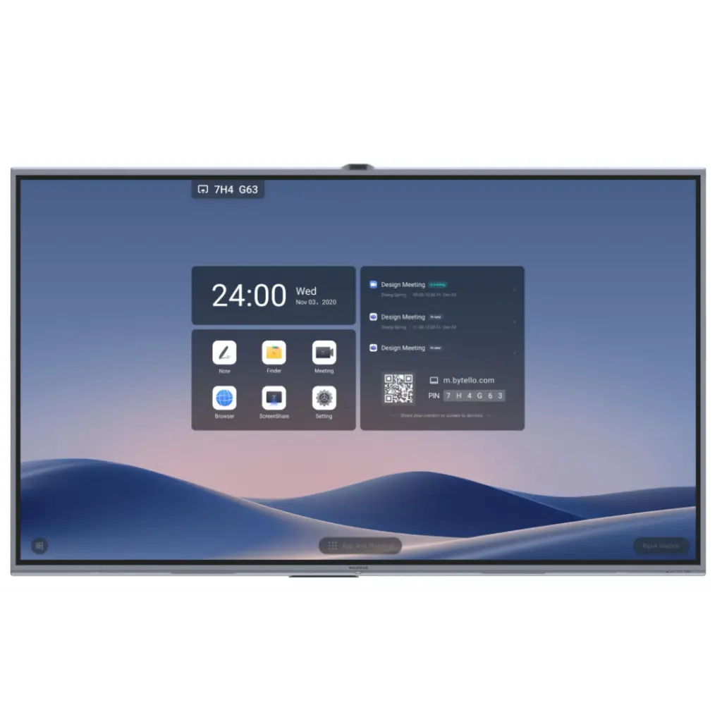 MAXHUB V7 Series ALL-IN-ONE WINDOWS-BASED INTERACTIVE FLAT PANEL POWERED BY MAXHUB OS