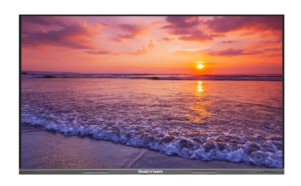 StudynLearn - 75 Inch Interactive Flat Panel | Android 14 | 8GB, 128 GB| Octa-Core